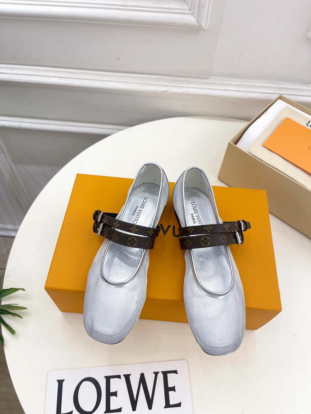 LV 1AIS36 Louis Vuitton Ballet Ballerina Shoes L66201