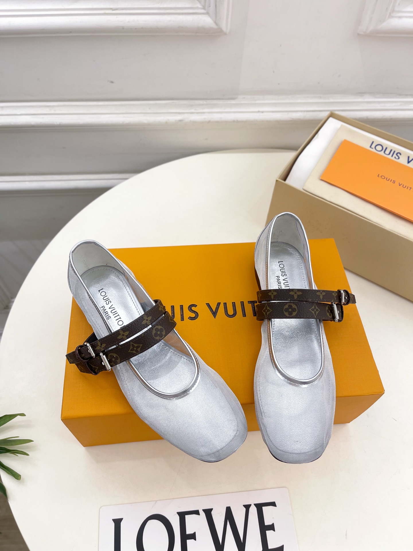 LV 1AIS36 Louis Vuitton Ballet Ballerina Shoes L66201