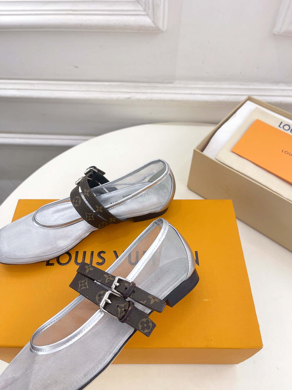 LV 1AIS36 Louis Vuitton Ballet Ballerina Shoes L66201