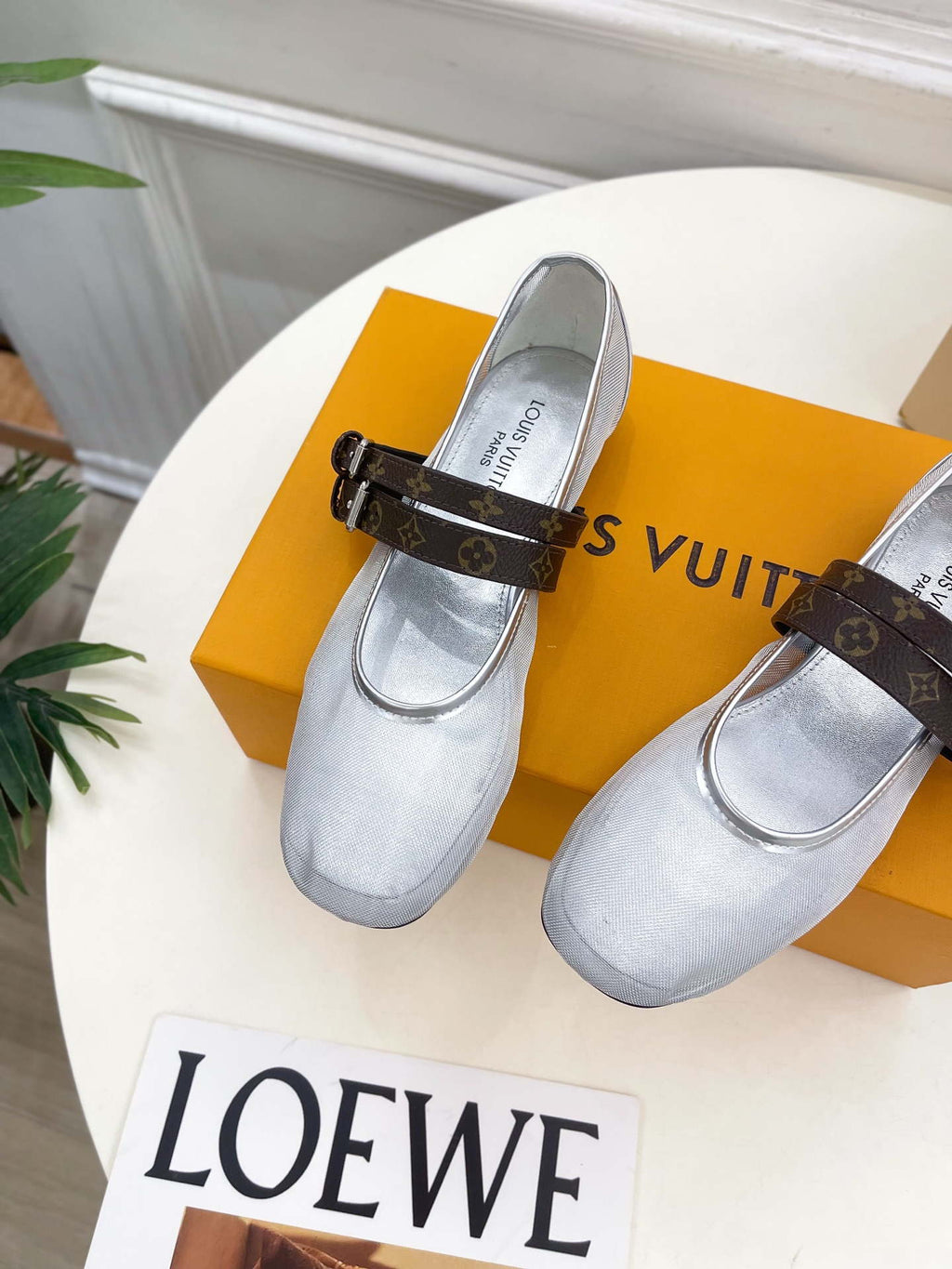 LV 1AIS36 Louis Vuitton Ballet Ballerina Shoes L66201