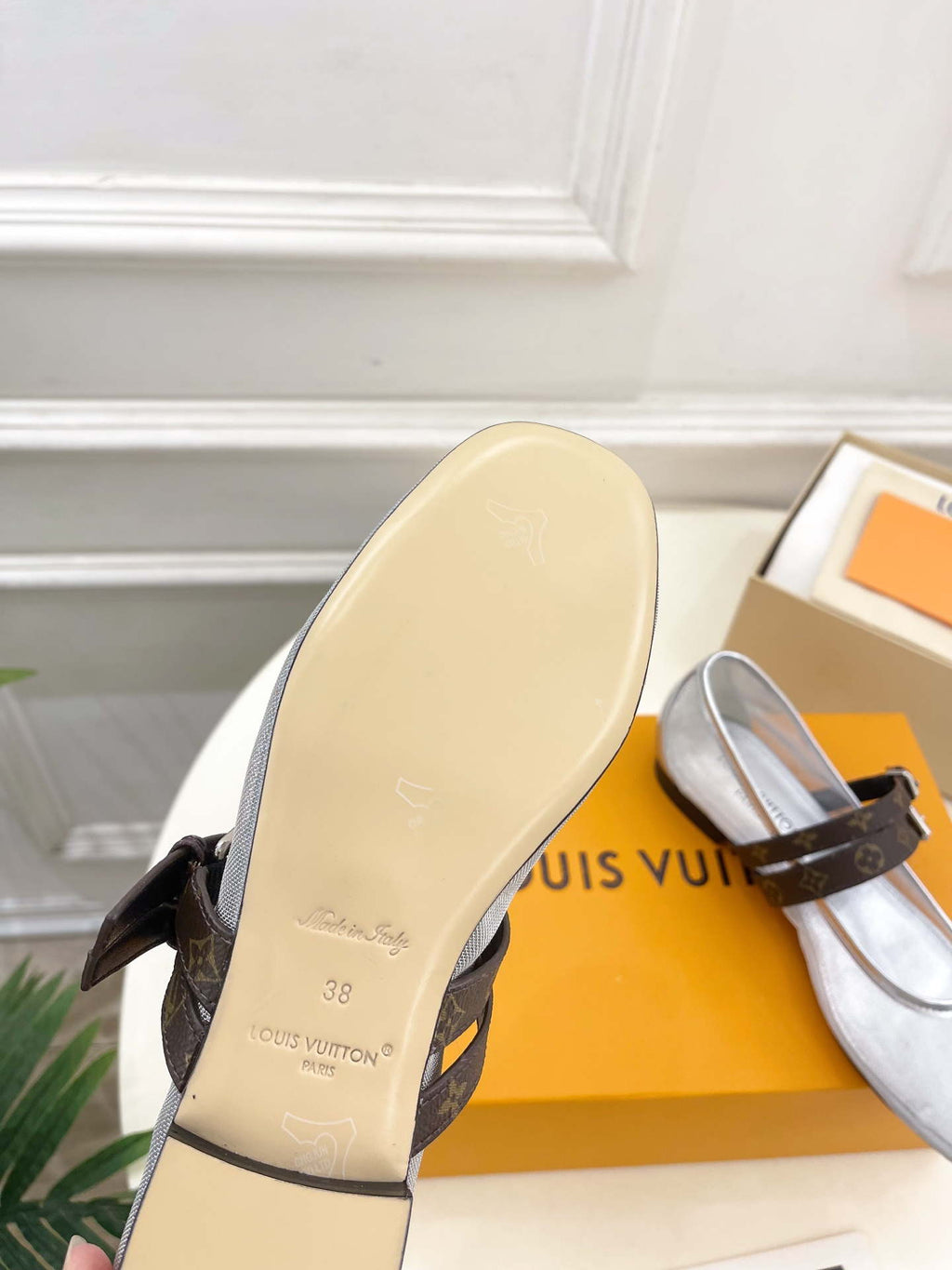 LV 1AIS36 Louis Vuitton Ballet Ballerina Shoes L66201