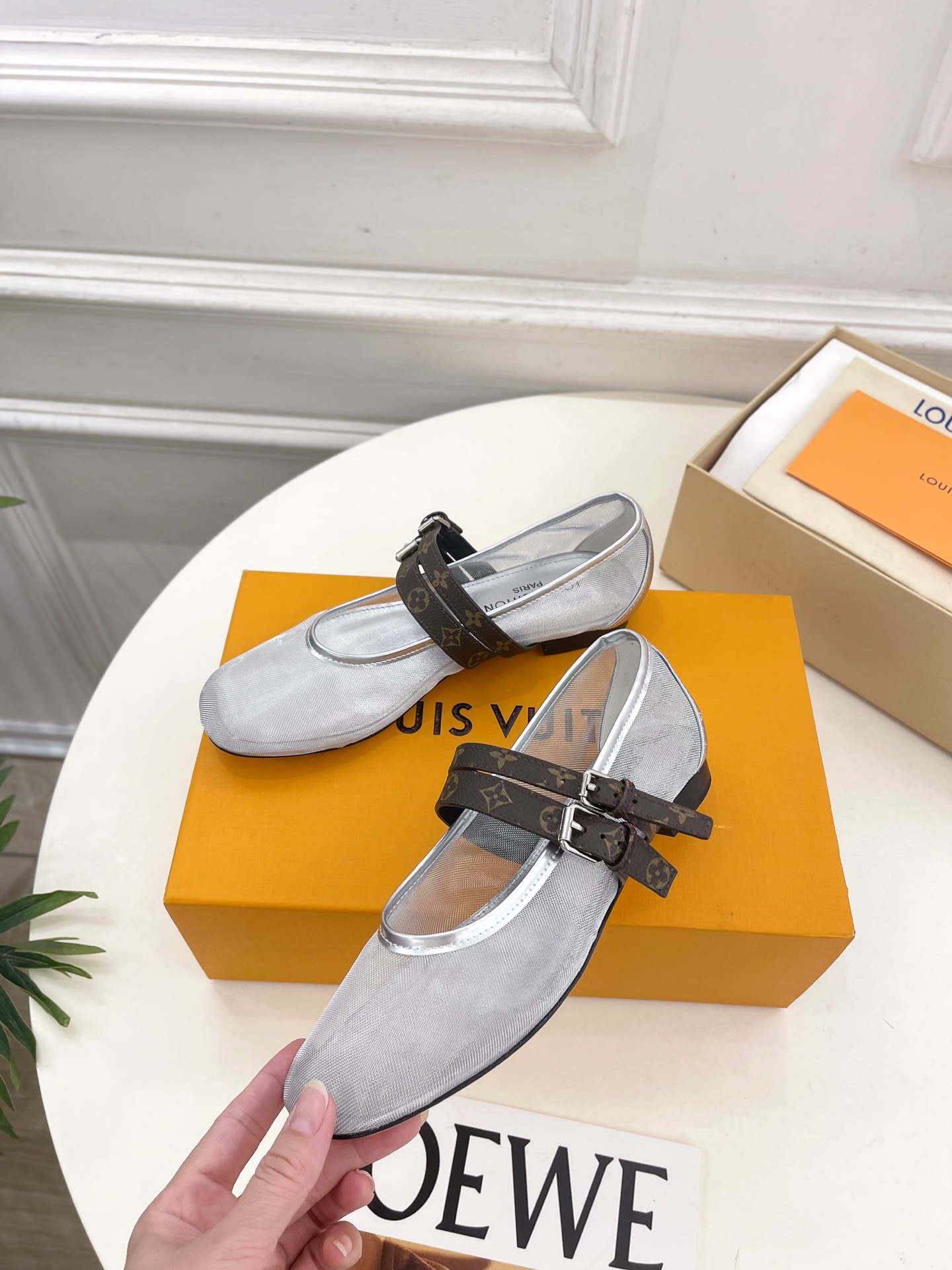 LV 1AIS36 Louis Vuitton Ballet Ballerina Shoes L66201