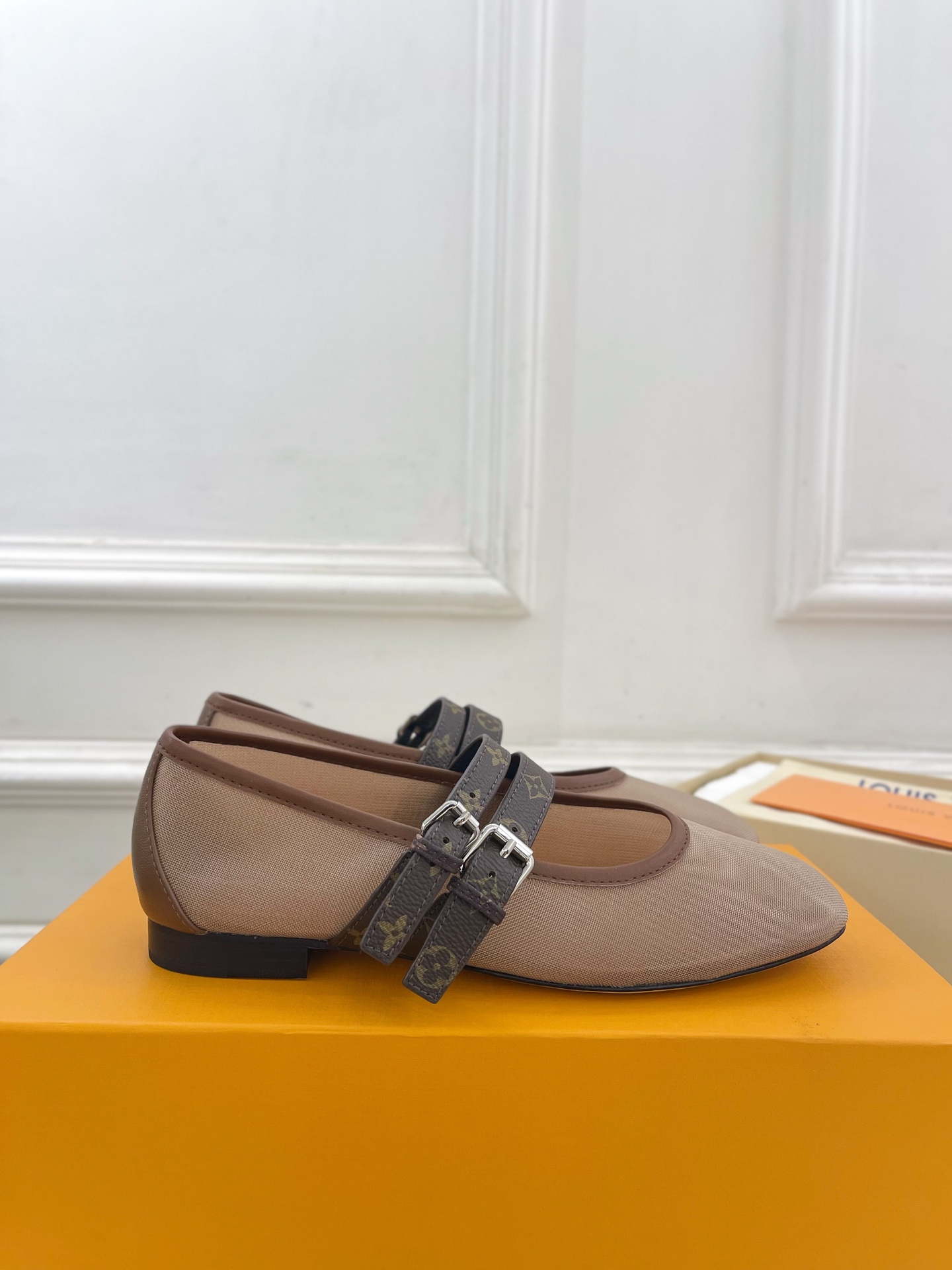 LV 1AIS36 Louis Vuitton Ballet Ballerina Shoes L66202
