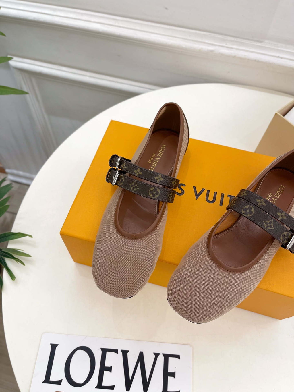 LV 1AIS36 Louis Vuitton Ballet Ballerina Shoes L66202
