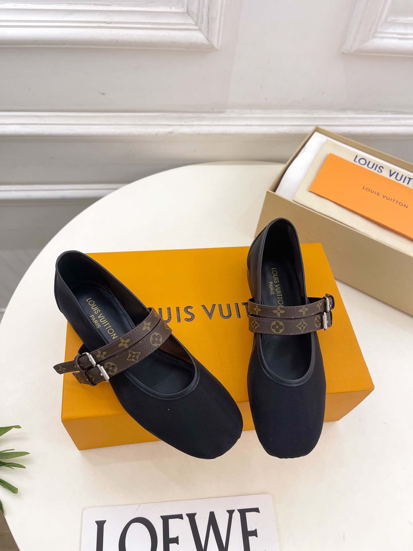LV 1AIS36 Louis Vuitton Ballet Ballerina Shoes L66203