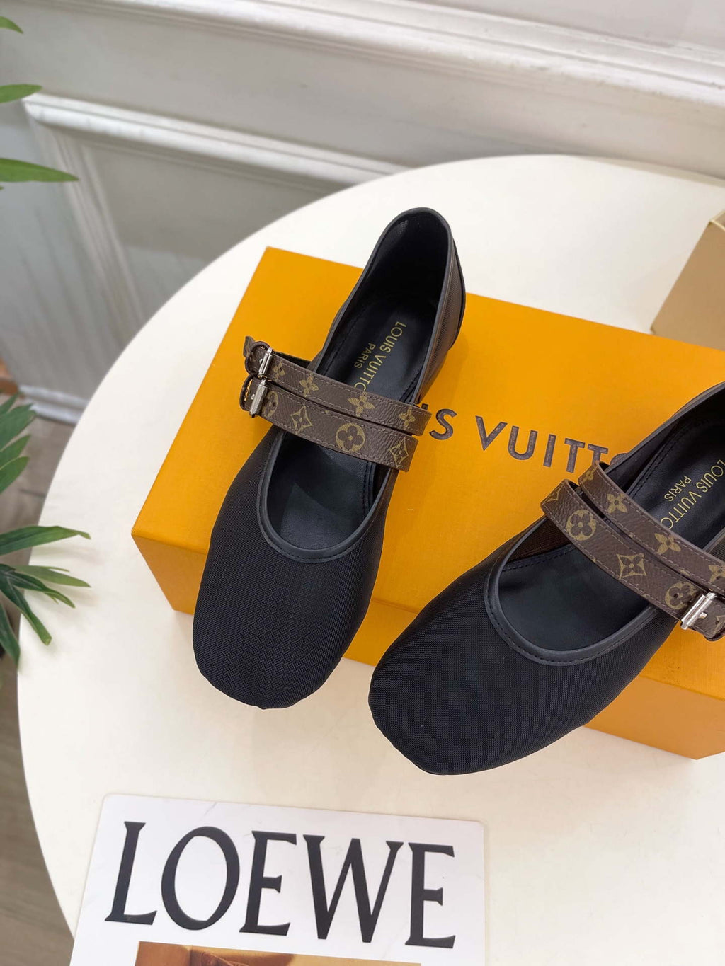 LV 1AIS36 Louis Vuitton Ballet Ballerina Shoes L66203