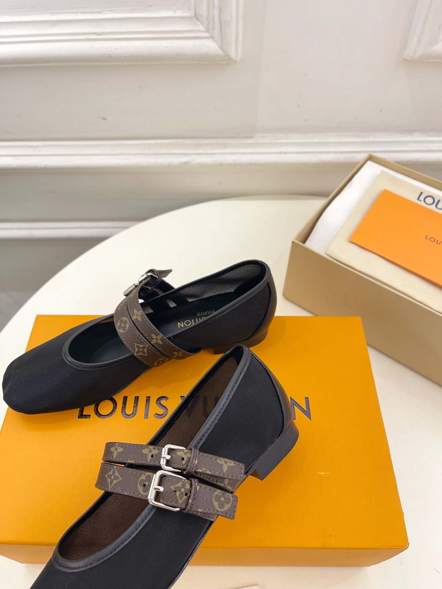 LV 1AIS36 Louis Vuitton Ballet Ballerina Shoes L66203