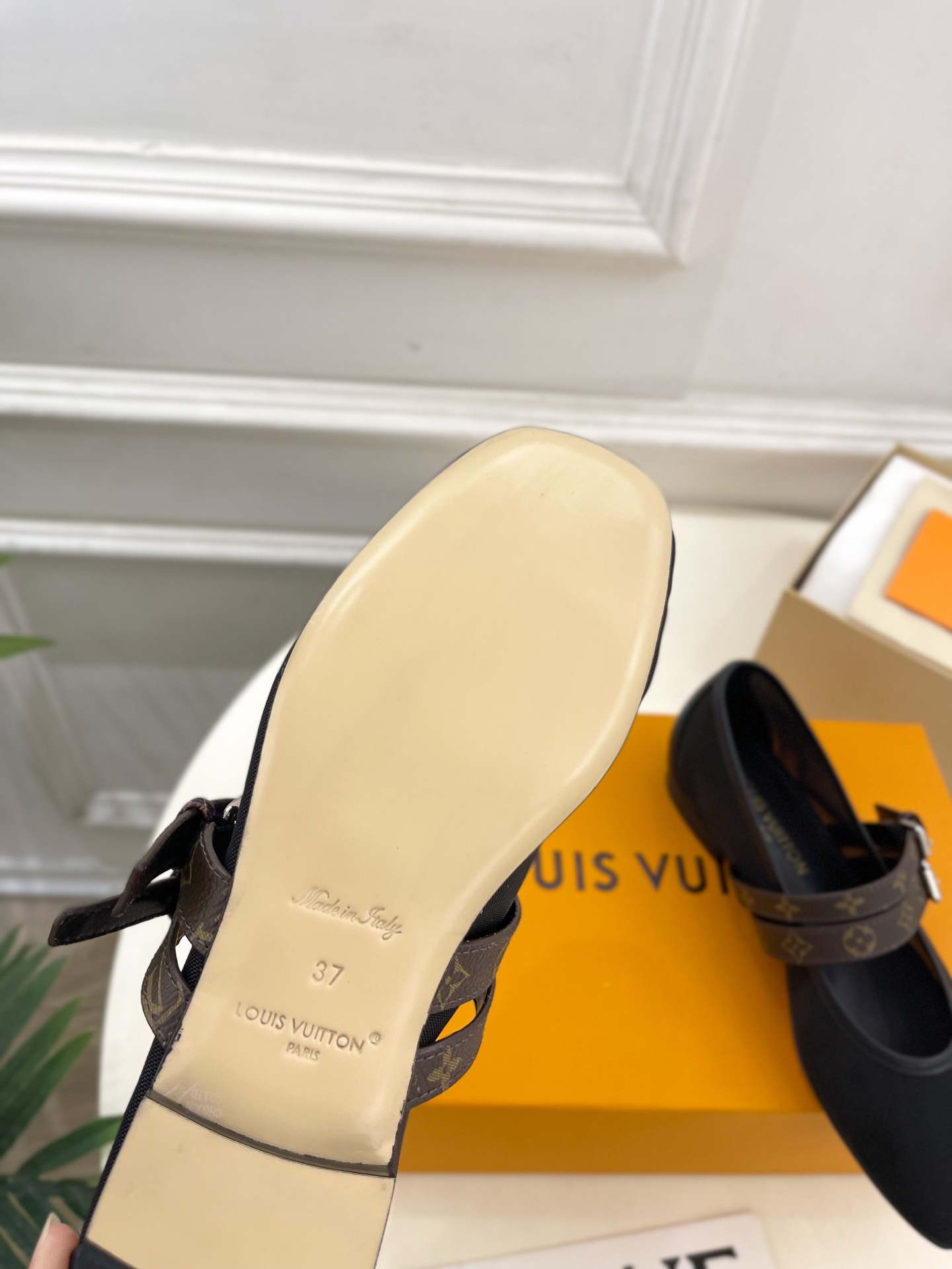 LV 1AIS36 Louis Vuitton Ballet Ballerina Shoes L66203