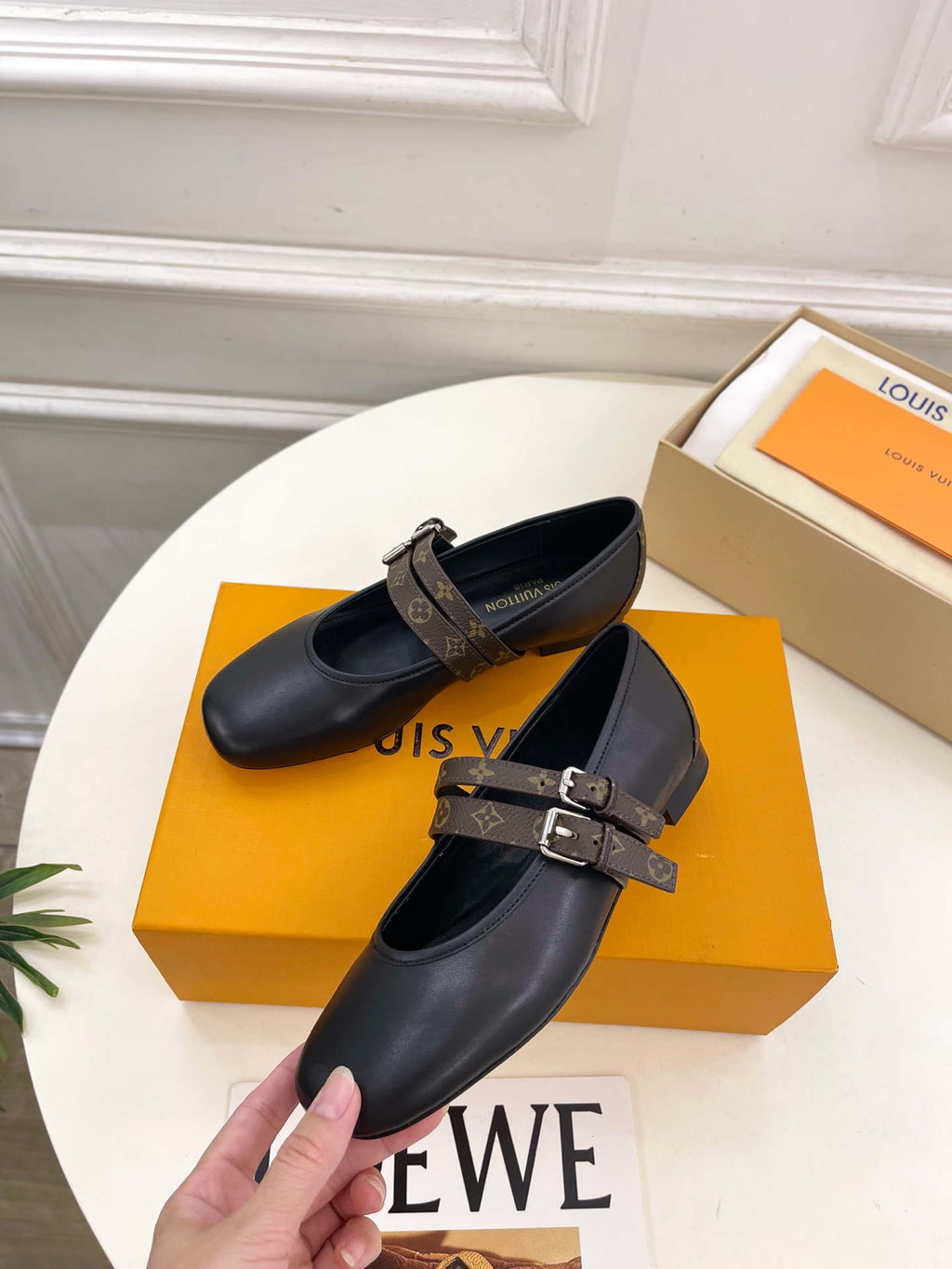 LV 1AIS36 Louis Vuitton Ballet Ballerina Shoes L66204