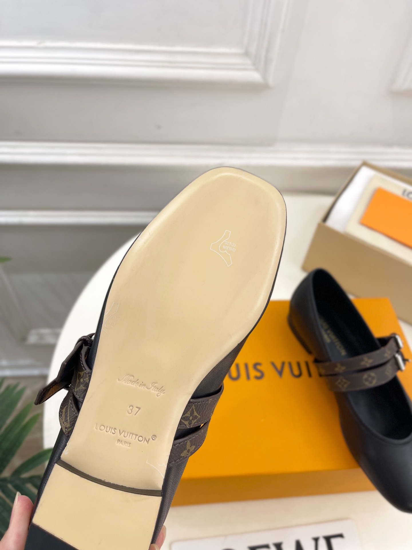 LV 1AIS36 Louis Vuitton Ballet Ballerina Shoes L66204