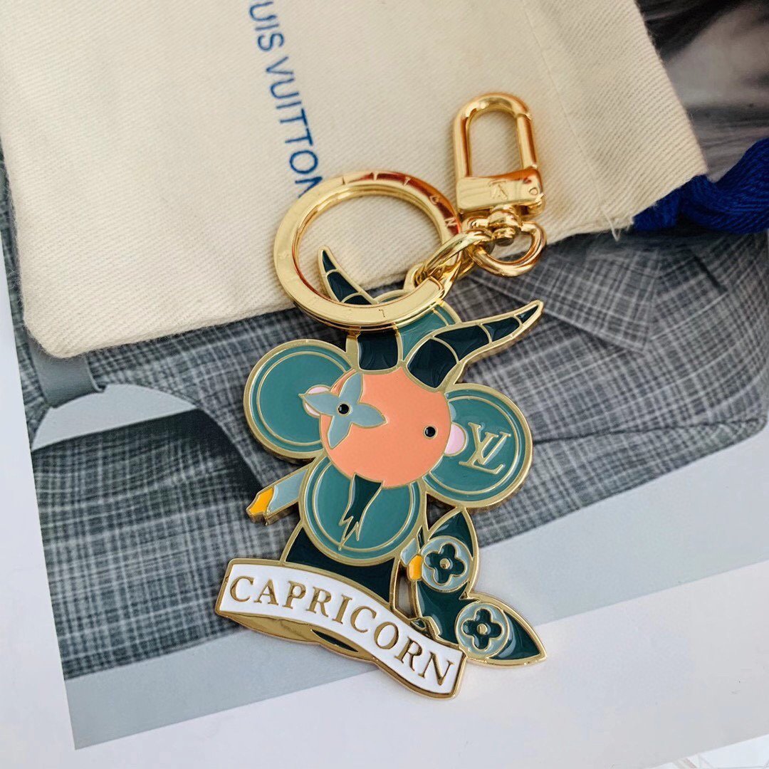 LV 60104 Louis Vuitton  Key Holder CAPRICORN - luxibagsmall
