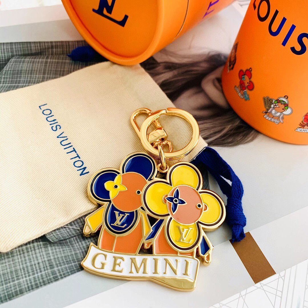 LV 60105 Louis Vuitton  Key Holder GEMINI - luxibagsmall