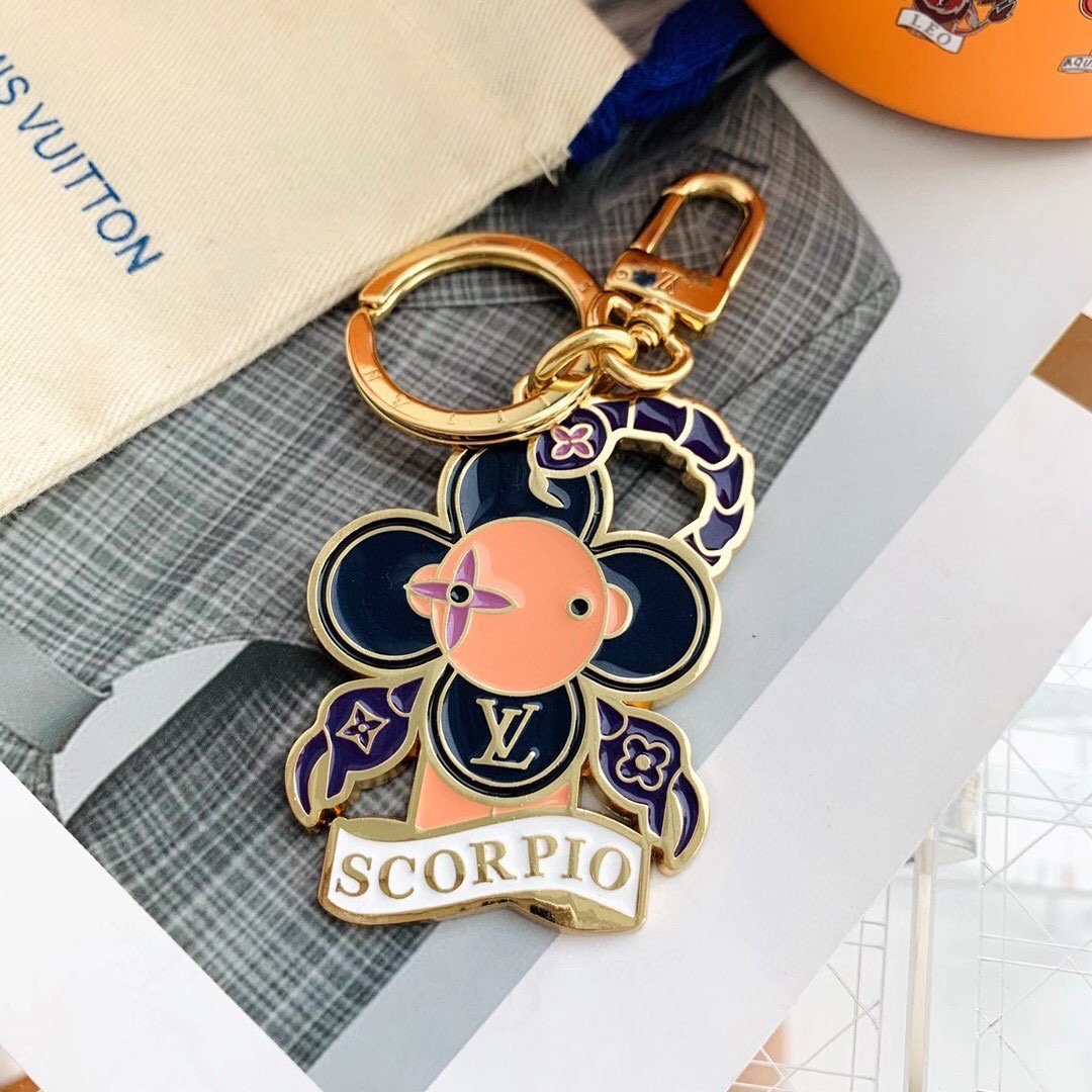 LV 60110 Louis Vuitton  Key Holder SCORPIO - luxibagsmall