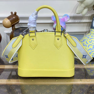 LV M22213 Louis Vuitton Alma BB Epi Handbag Yellow - Default Title - View 2