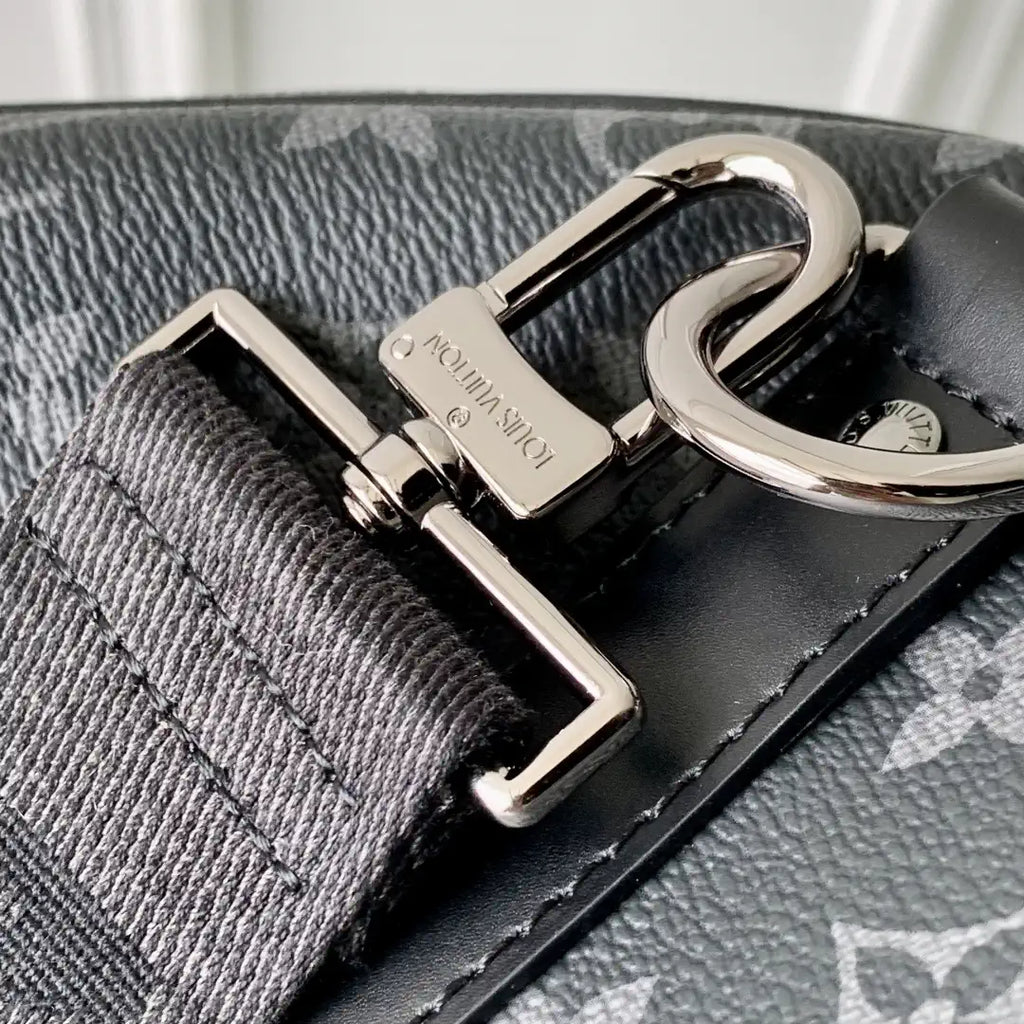 LV M26434 Louis Vuitton Keepall Bandouliere 45 Travel Bag Monogram Eclipse Green