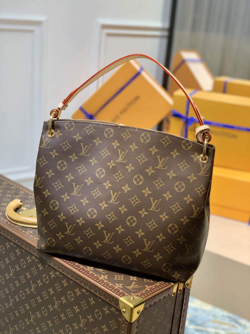 LV M43701 Louis Vuitton Graceful PM N42249 Monogram - Default Title - View 2