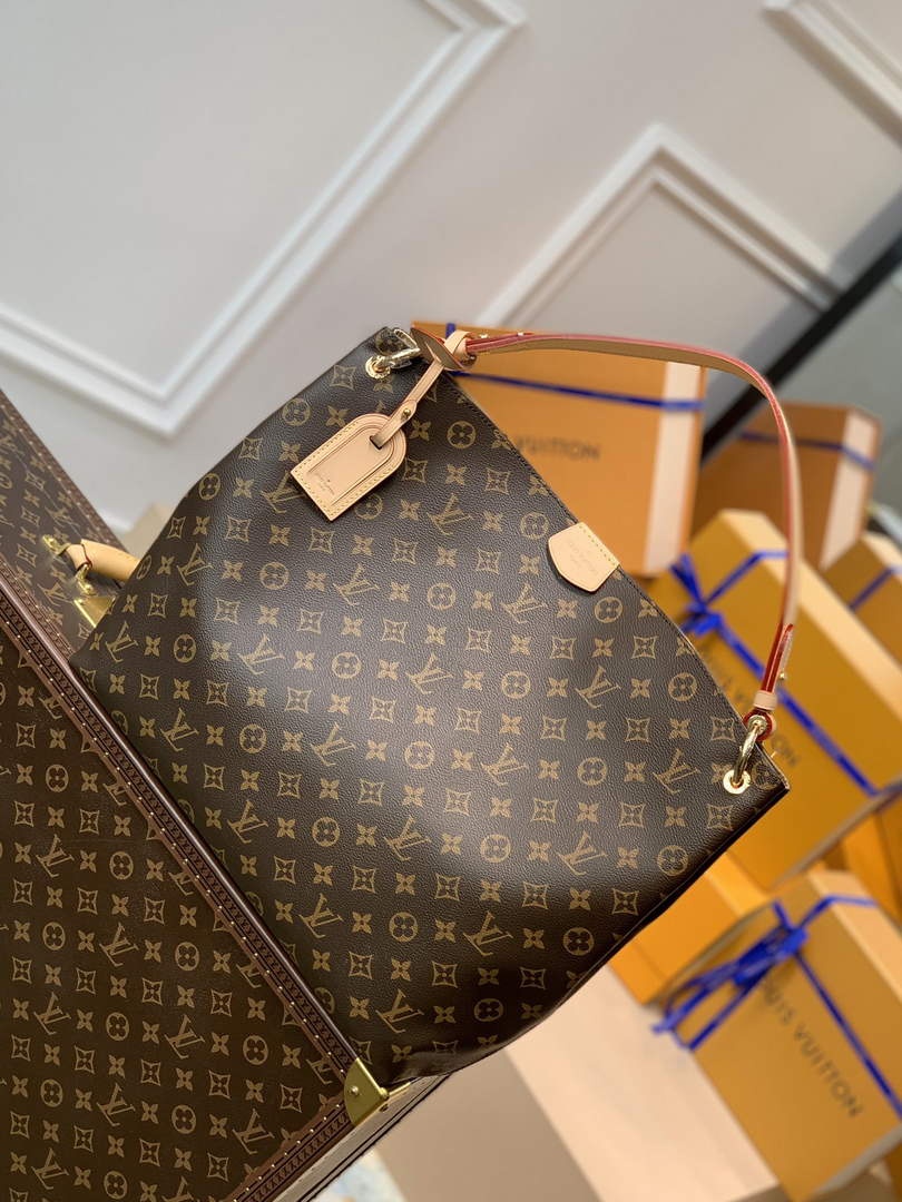 LV M43704 Louis Vuitton Graceful MM M43701 Monogram - Default Title - View 1