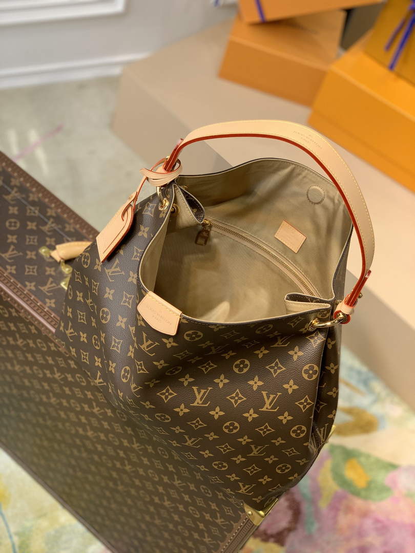 LV M43704 Louis Vuitton Graceful MM M43701 Monogram - Default Title - View 8