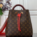 LV M44021 Louis Vuitton M44022 N¨¦ONO¨¦ Shoulder Bag Red - luxibagsmall