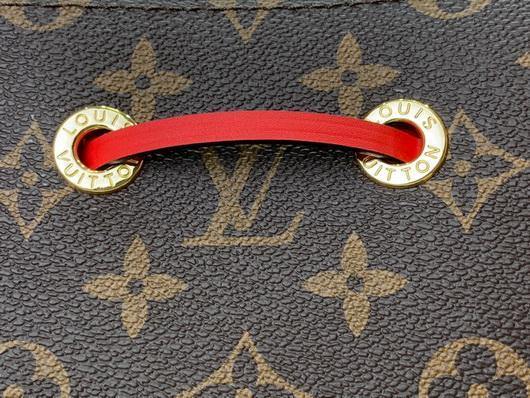 LV M44021 Louis Vuitton M44022 N¨¦ONO¨¦ Shoulder Bag Red - luxibagsmall