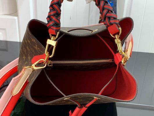 LV M44021 Louis Vuitton M44022 N¨¦ONO¨¦ Shoulder Bag Red - luxibagsmall