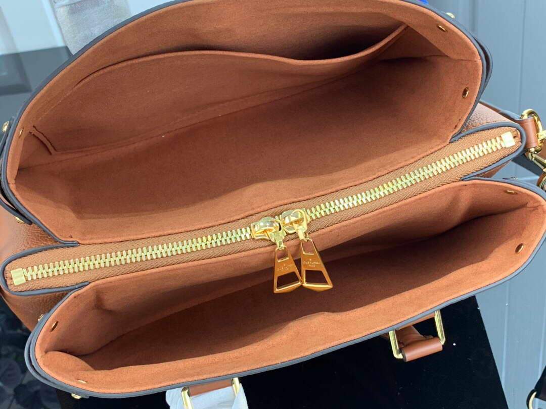 LV M44898 Louis Vuitton Soufflot BB Bag M44817 Monogram Canvas Brown - luxibagsmall