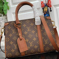 LV M44898 Louis Vuitton Soufflot BB Bag M44817 Monogram Canvas Brown - luxibagsmall