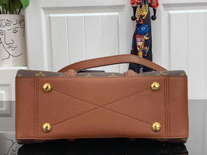 LV M44898 Louis Vuitton Soufflot BB Bag M44817 Monogram Canvas Brown - luxibagsmall