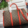 LV M44898 Louis Vuitton Soufflot MM Bag M44817 Monogram Canvas Red - luxibagsmall
