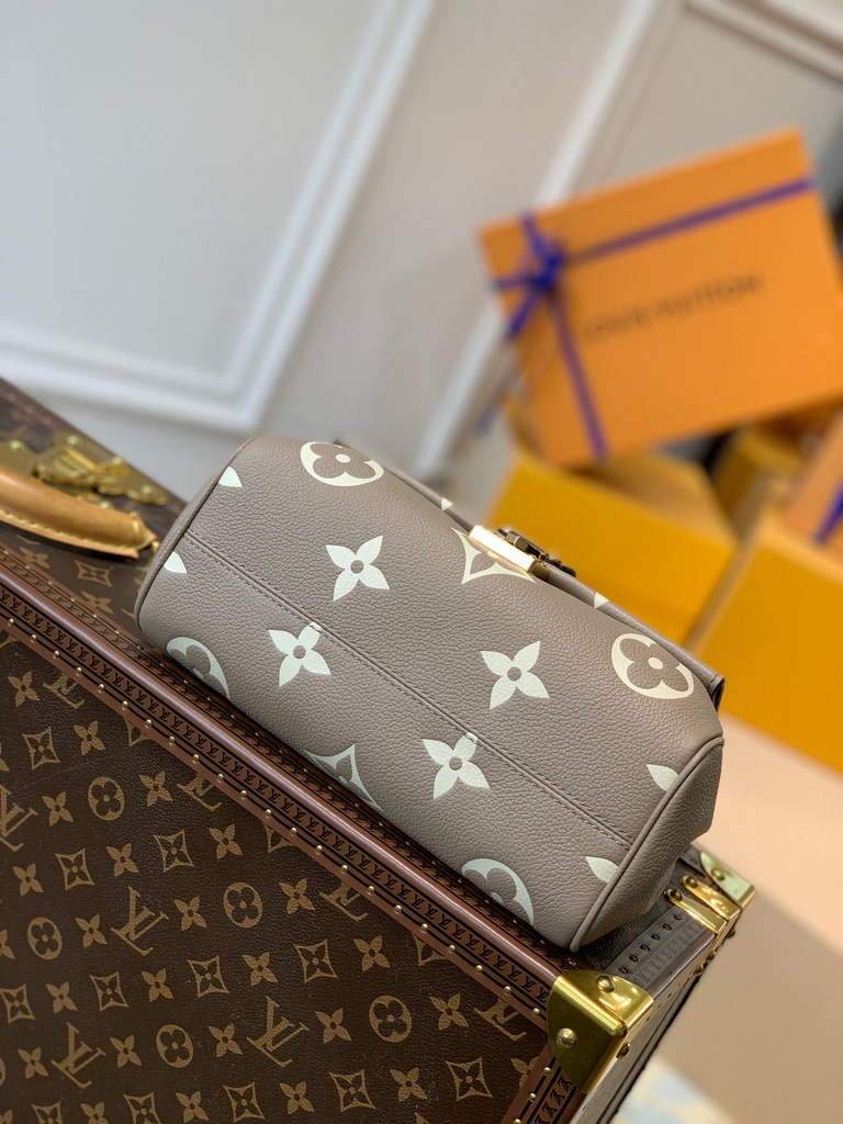 LV M45836 Louis Vuitton M45859  Favorite Monogram Empreinte leather M45813 Gray Cream