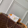LV M4625Z Louis Vuitton LV x TM Pouch Metis Belt White