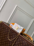 LV M4625Z Louis Vuitton LV x TM Pouch Metis Belt White