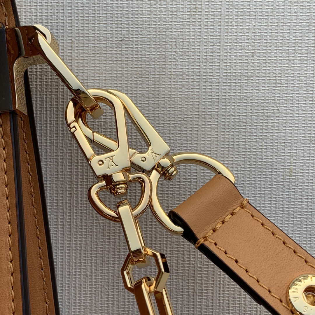 LV M59483 Louis Vuitton Dauphine MM Bag Monogram White - Default Title - View 6