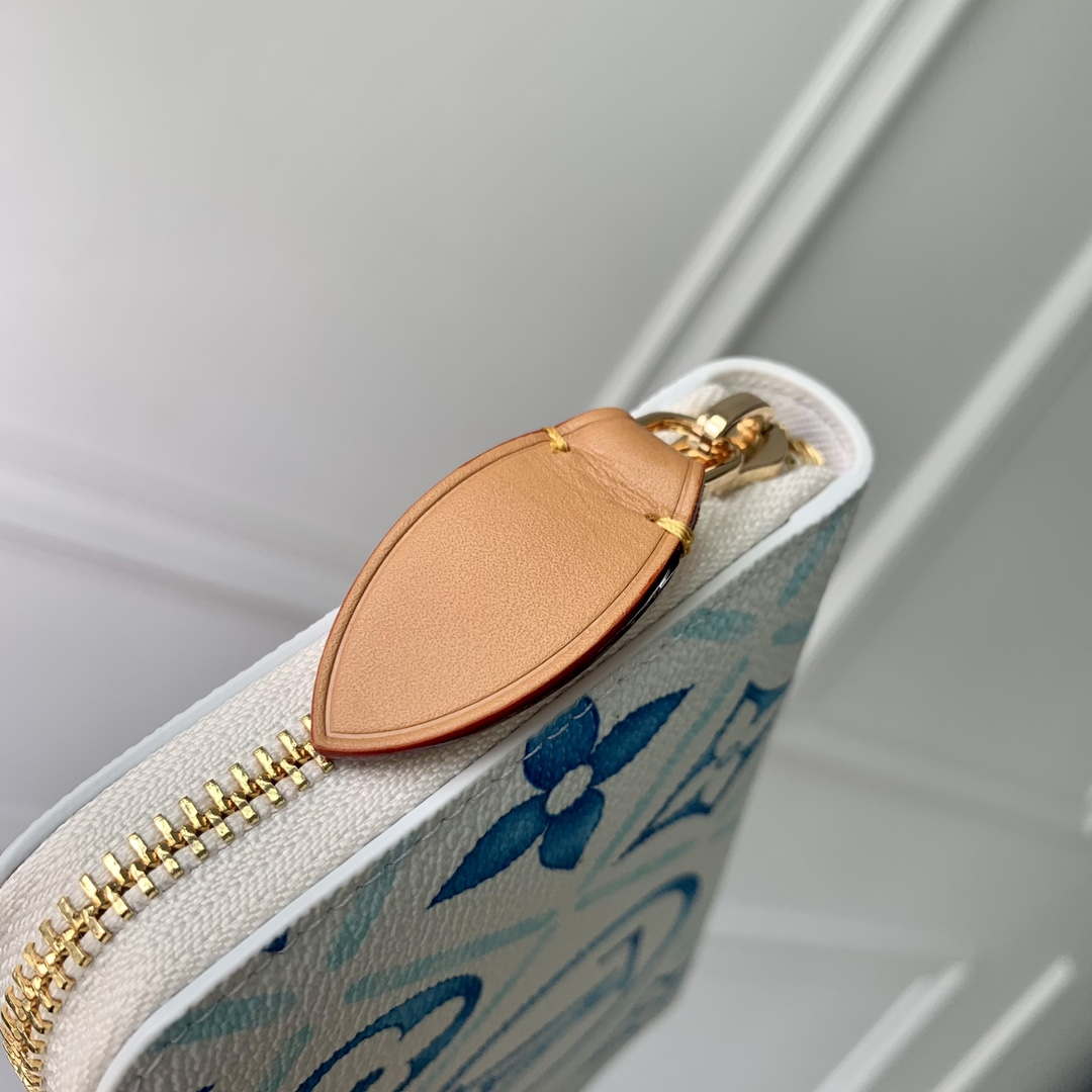 LV M83624 Louis Vuitton LV By The Pool Zippy Wallet Blue
