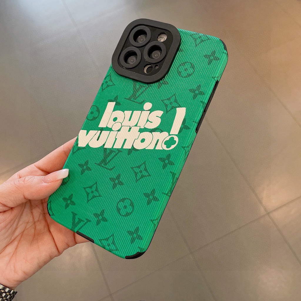 LV Apple Iphone Leather Premium Deluxe Phone Case Protection 10630 - Default Title - View 1