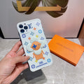 LV Apple Iphone Leather Premium Deluxe Phone Case Protection 10635 - Default Title - View 1