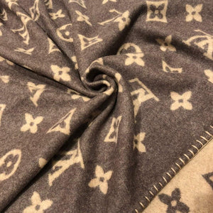 LV Avalon Rocabar Louis Vuitton Carmel Cashmere Blanket 29920 - Voguebags