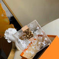 LV GI0481 Louis Vuitton Plexiglass Jewelry Cube Scott Box
