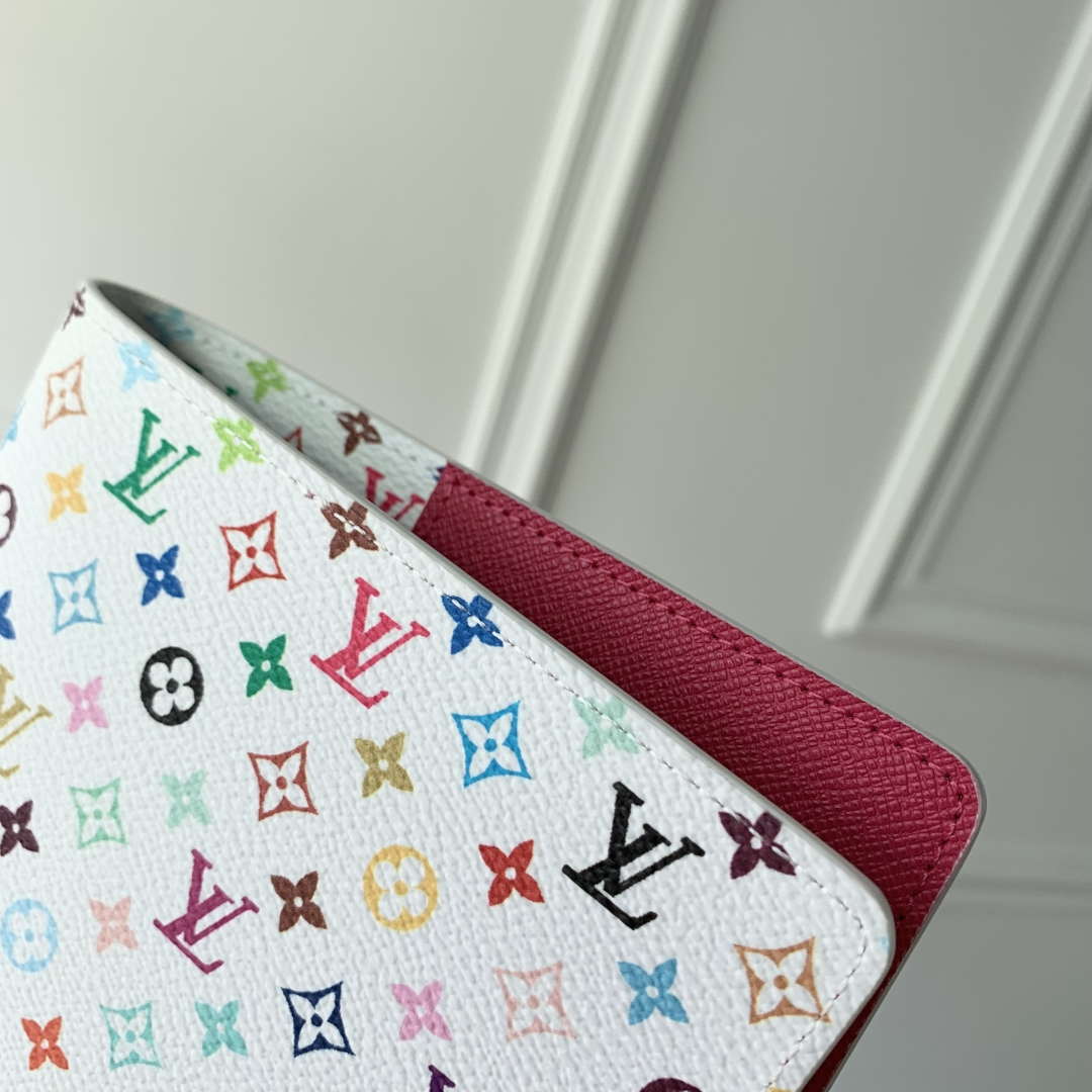 LV GI1299 Louis Vuitton LV x TM Monogram Multicolore Emily Notebook Cover MM