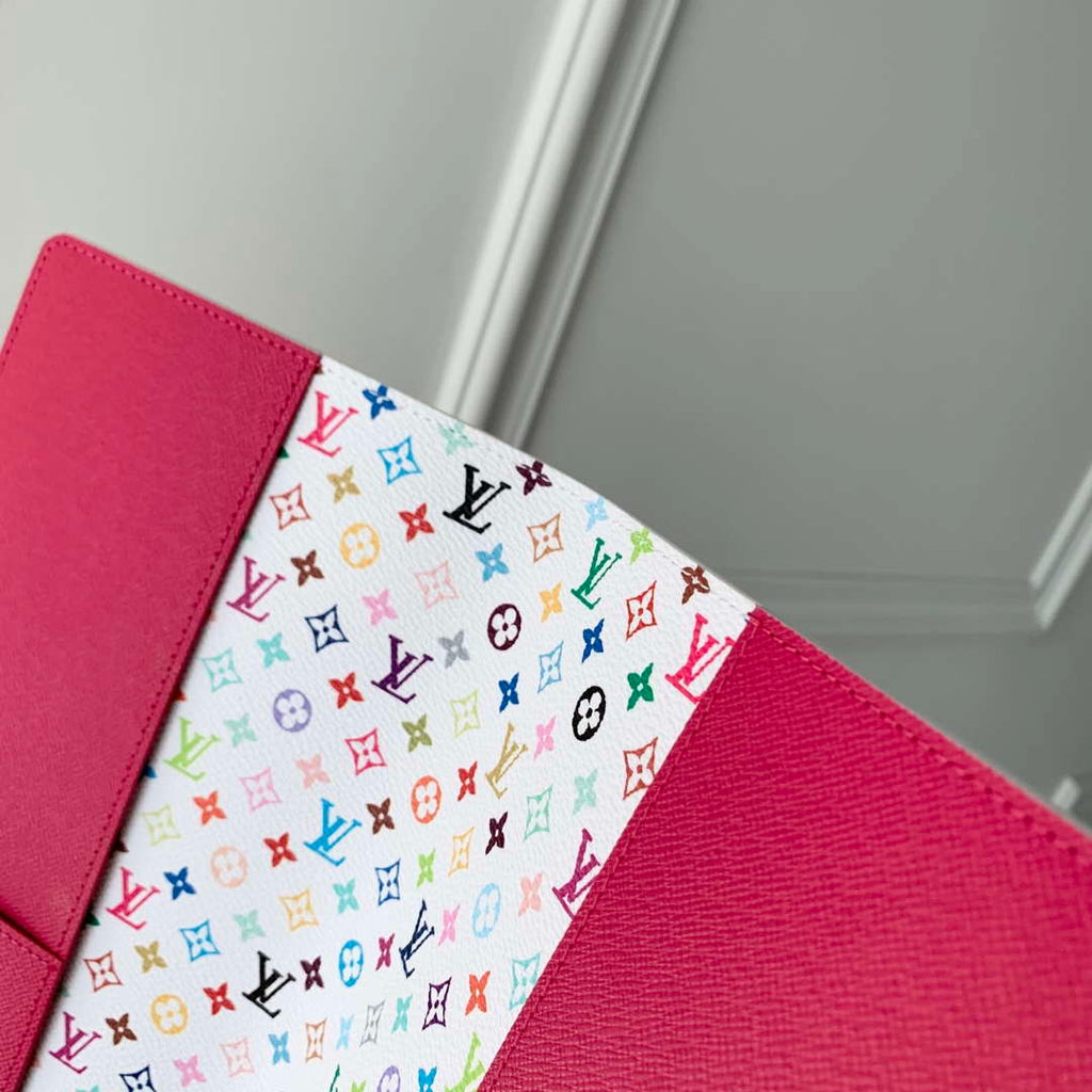 LV GI1299 Louis Vuitton LV x TM Monogram Multicolore Emily Notebook Cover MM