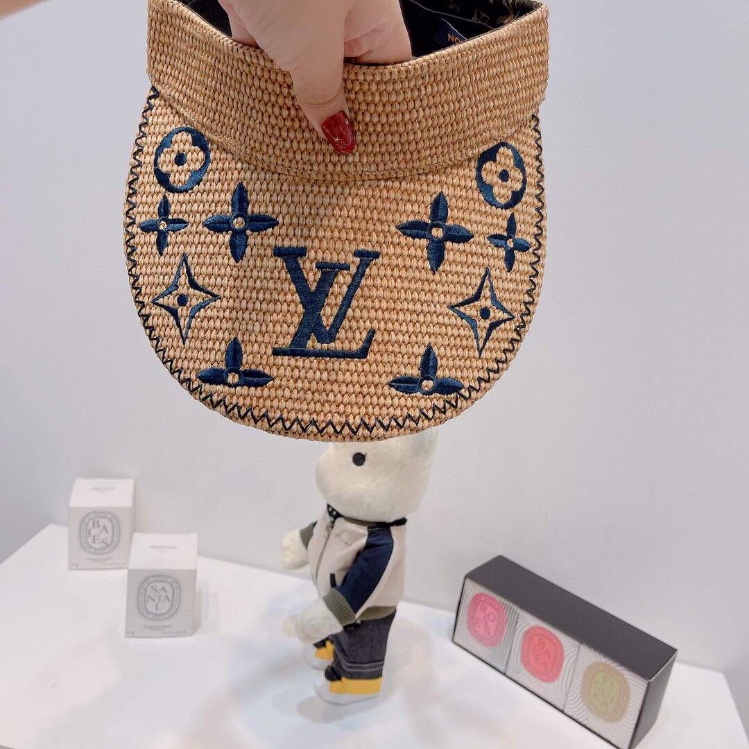 LV Louis Vuitton Hats Designer LV Cap Sun Hat Monogram L60002