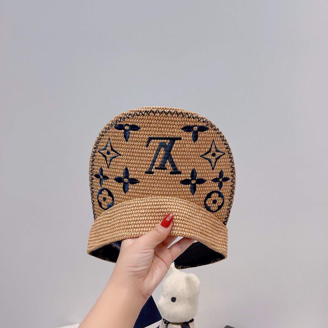 LV Louis Vuitton Hats Designer LV Cap Sun Hat Monogram L60002