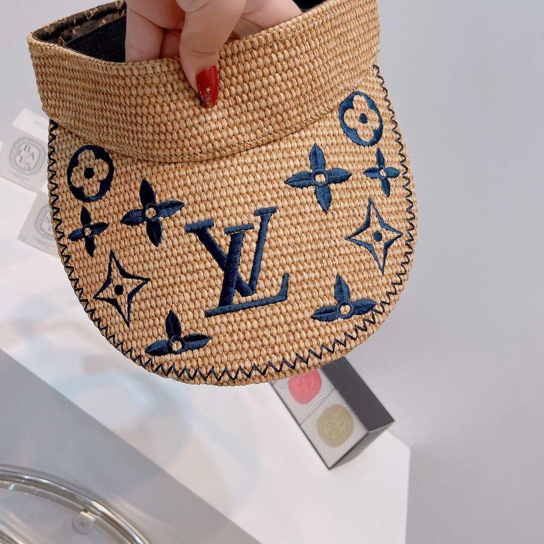LV Louis Vuitton Hats Designer LV Cap Sun Hat Monogram L60002