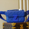 LV Louis Vuitton M58487 S Lock Sling Blue - Default Title - View 1