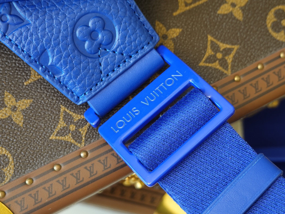 LV Louis Vuitton M58487 S Lock Sling Blue - Default Title - View 7