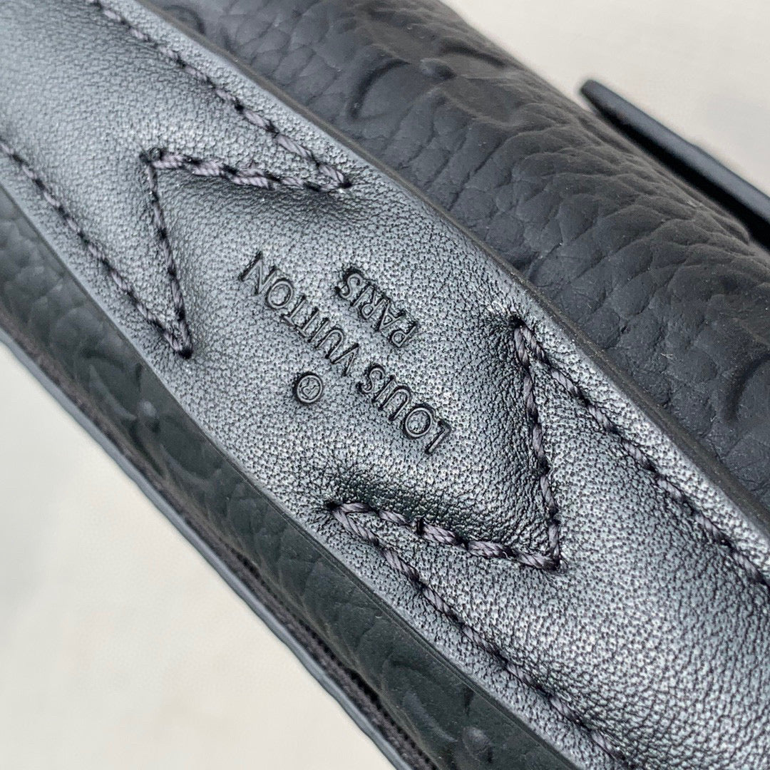 LV Louis Vuitton M58487 S Lock Sling Black - Default Title - View 6