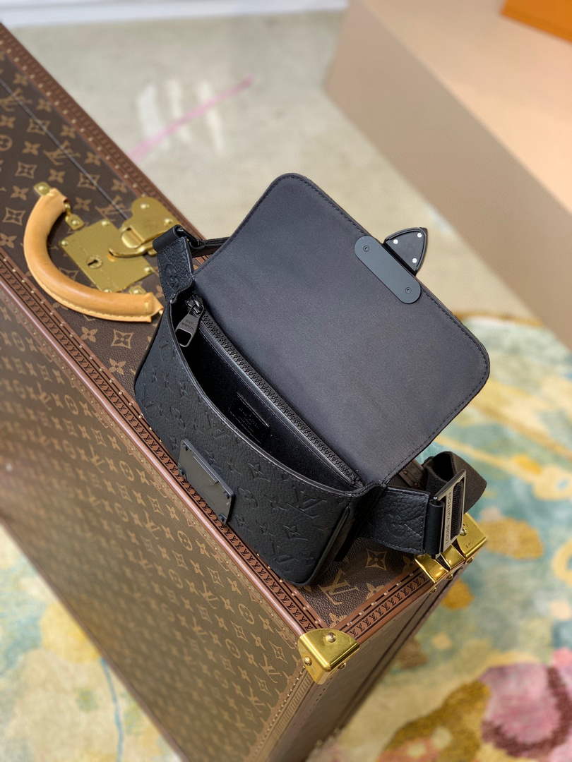 LV Louis Vuitton M58487 S Lock Sling Black - Default Title - View 8