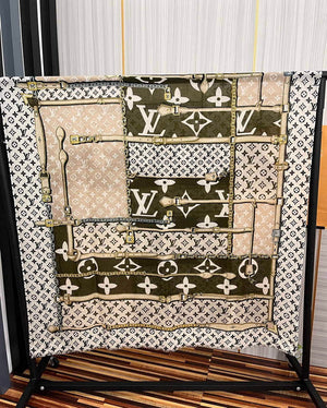 LV M00411 Louis Vuitton Fashion Printing Scarf Stole L60205 - Default Title - View 8