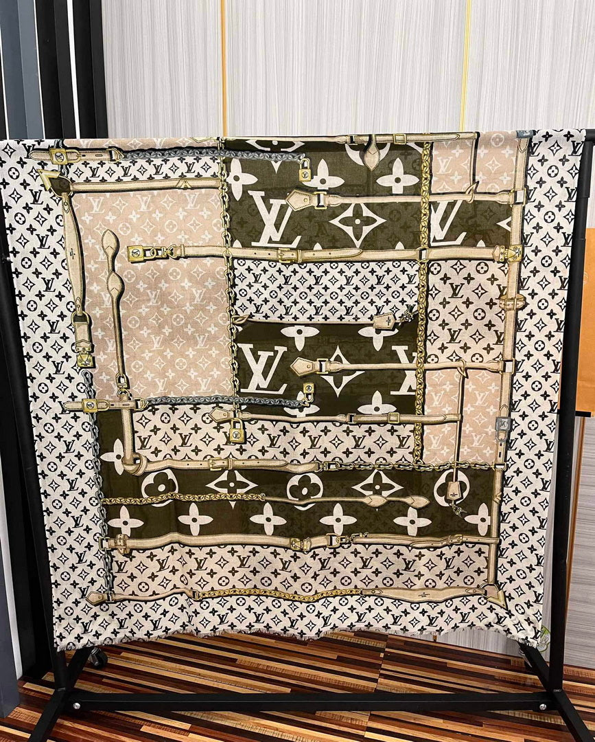 LV M00411 Louis Vuitton Fashion Printing Scarf Stole L60205