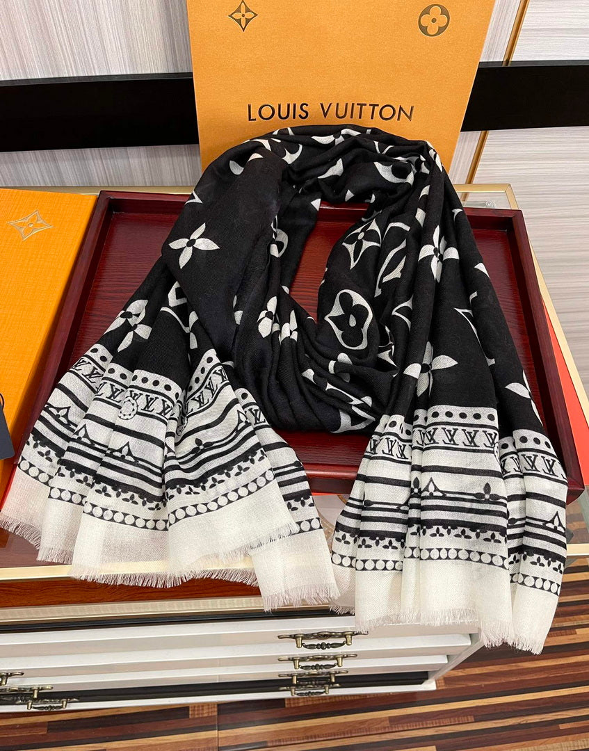 LV M00411 Louis Vuitton Fashion Printing Scarf Stole L60207